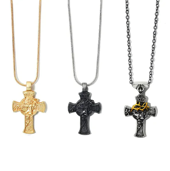 Jesus Cross Pendant Necklace